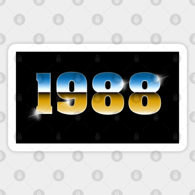 1988 Magnet by RickTurner